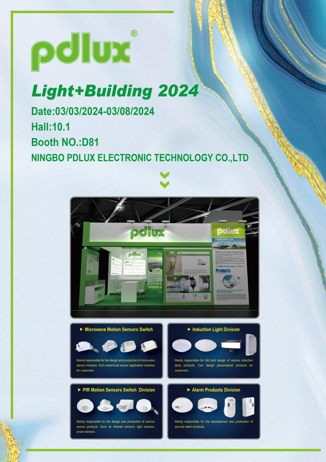 نمایشگاه های PDLUX در Light + Architecture 2024