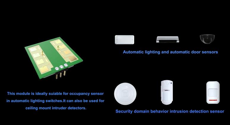 سنسور مایکروویو با دقت بالا برای تشخیص هوشمند --- PD-V21
