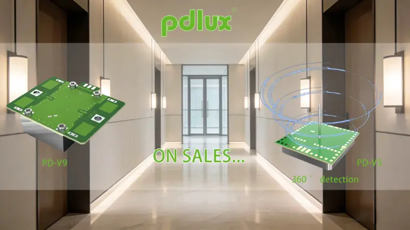 سنسورهای حرکتی مایکروویو PD-V9 و PD-V3